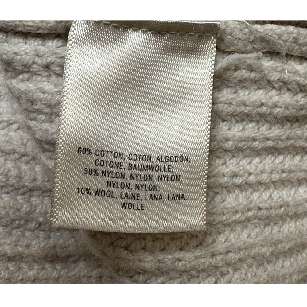 Anthropologie Cream Turtleneck Sweater - Picture 8 of 9